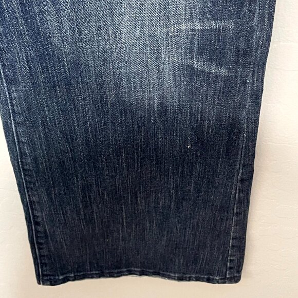 Vintage American Eagle Hipster Bootcut Dark Jeans Size 16 Long #40 - Picture 6 of 9